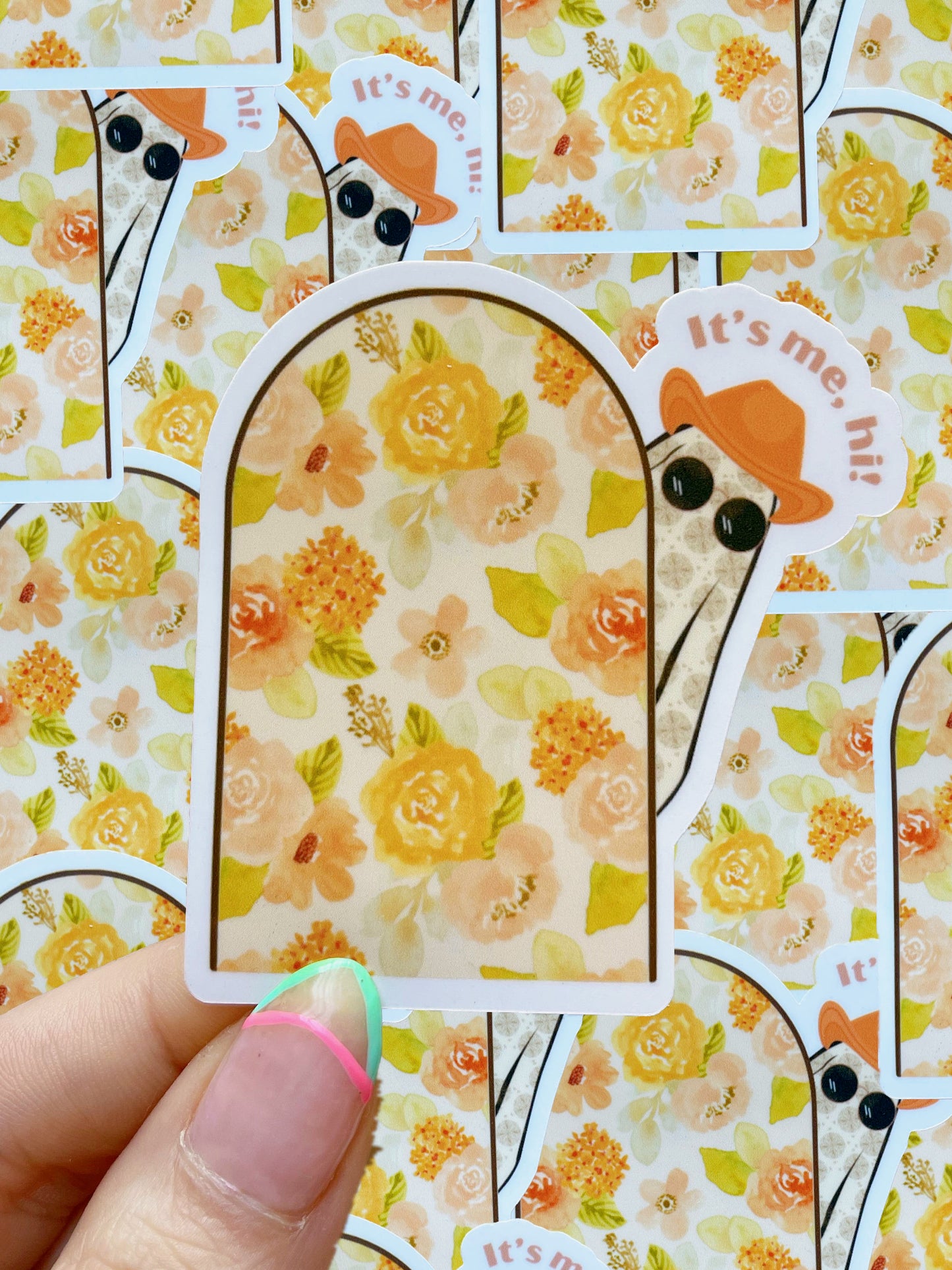 Cute Ghostie sticker-5 styles