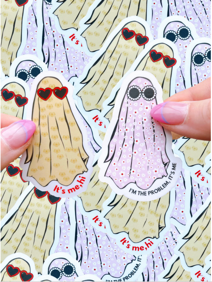 Cute Ghostie sticker-5 styles