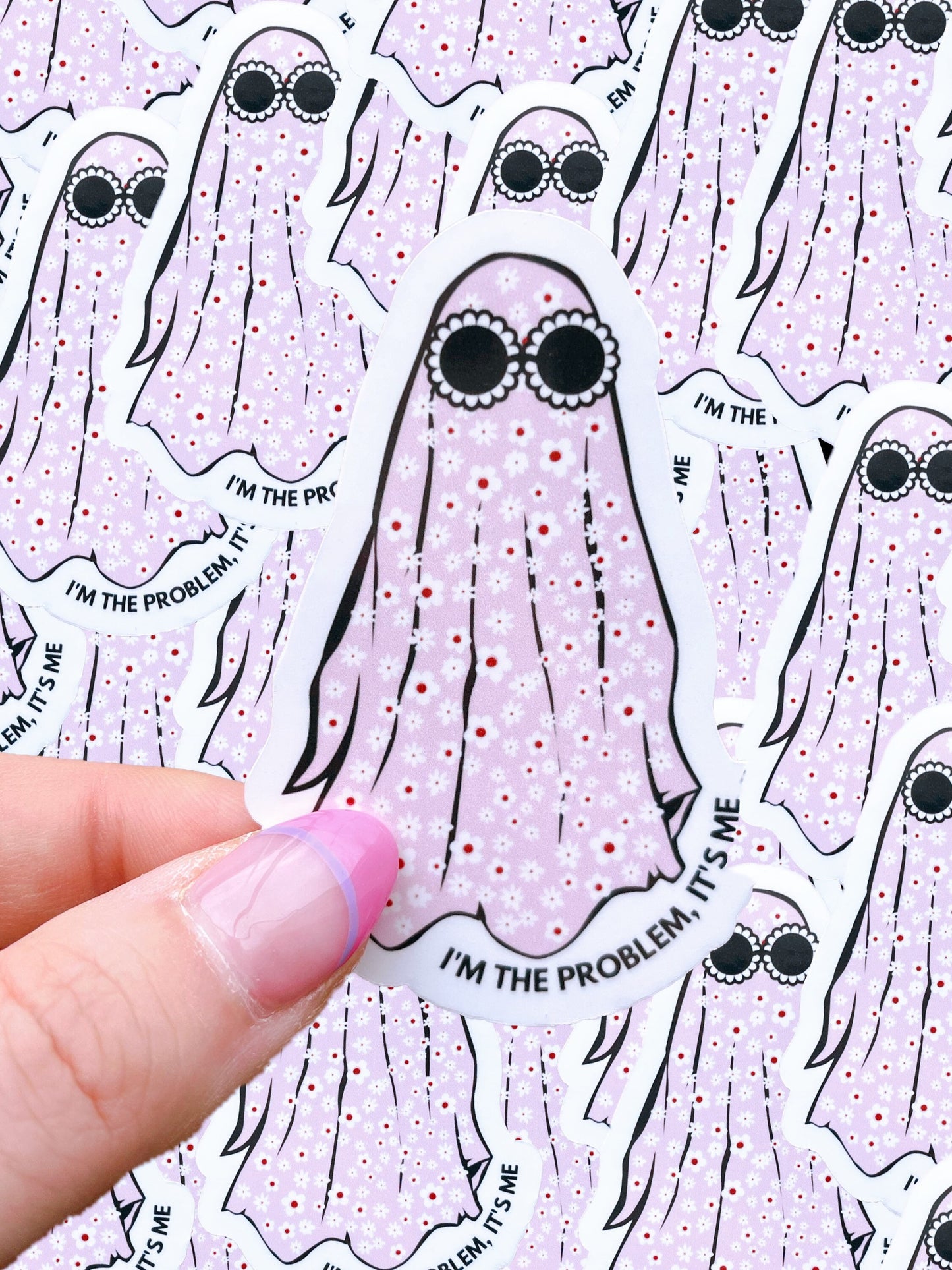Cute Ghostie sticker-5 styles