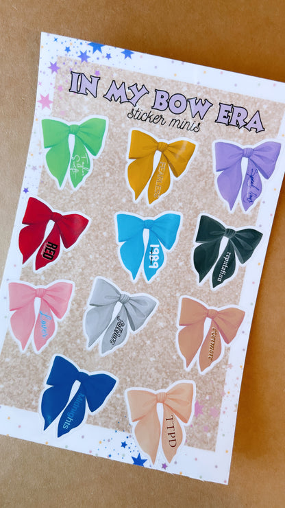 In my Bow Era Sticker Sheet
