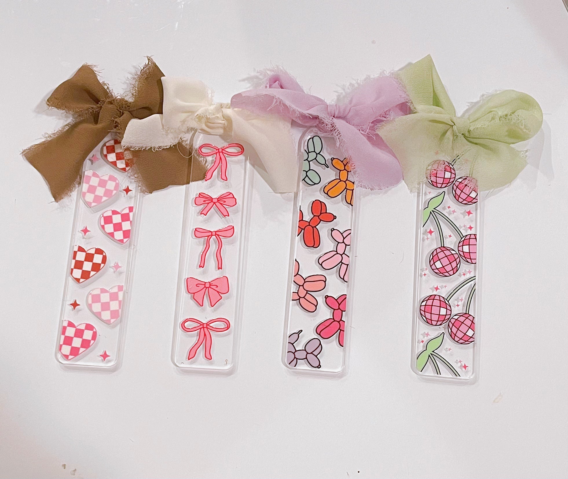 Acrylic Bookmarks-Assorted Styles – Typo Lettering Co.