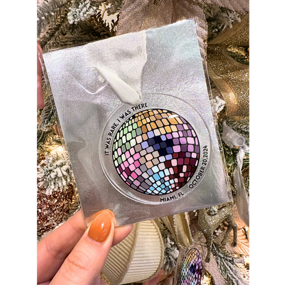 Eras Rainbow Disco Ornament- US 2024 Dates- Miami, New Orleans and Indianapolis
